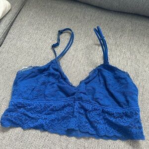 Gilly Hicks Blue Bralette
